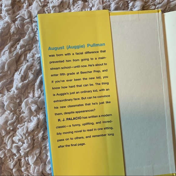 “Wonder” Hardcover Book - Picture 4 of 5